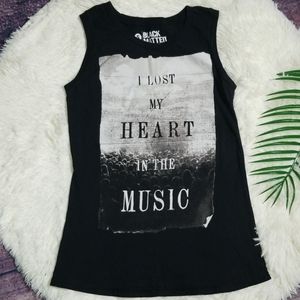 Black Matter Muscle Top